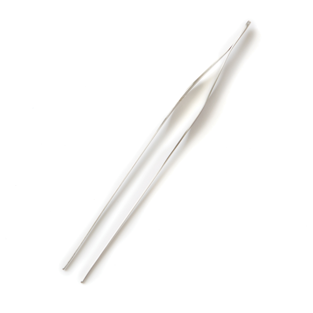 Edelstahl-Profi Kochzange 35 cm, gerippt – Stahl
