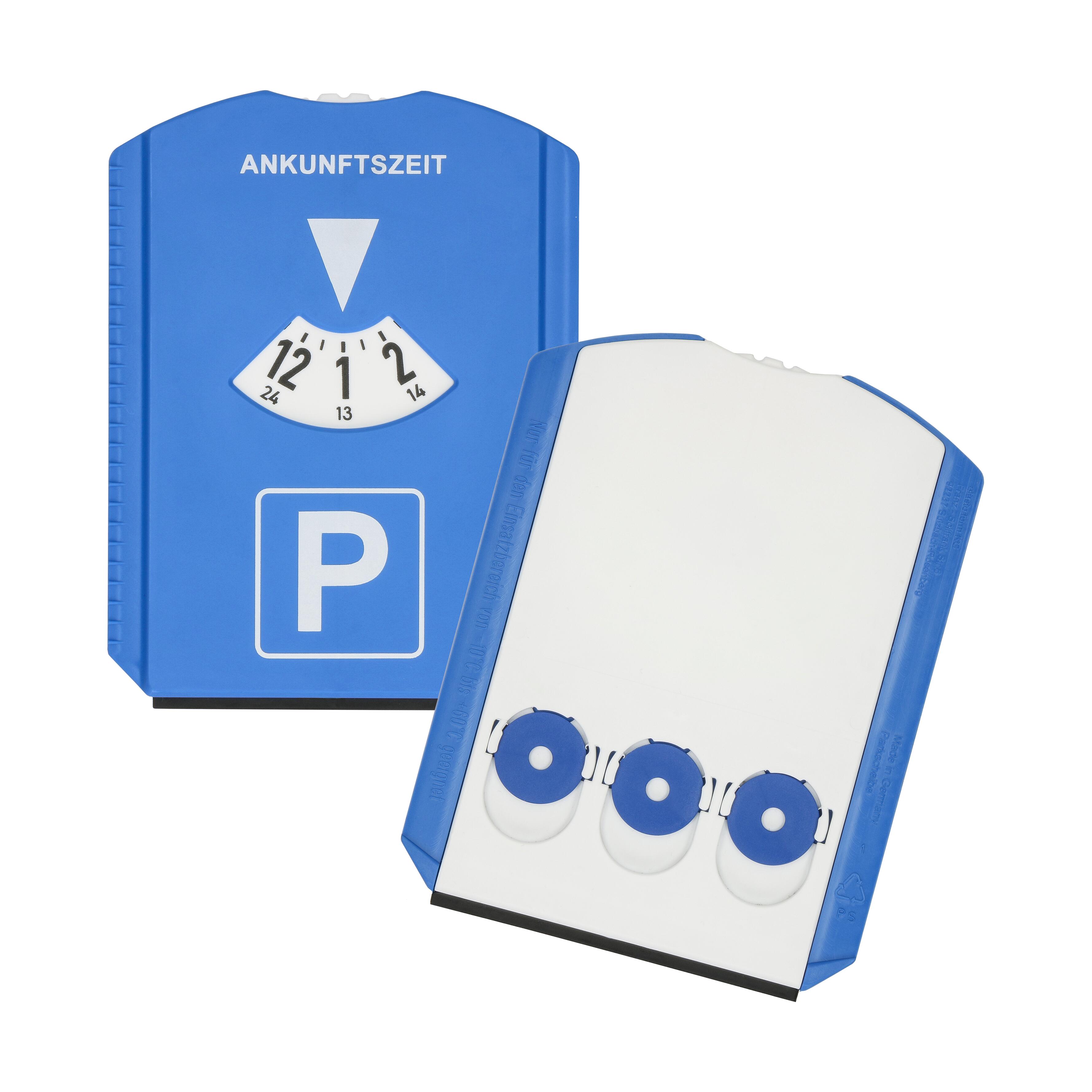 Parkscheibe "Prime" mit Chips – blau Parkscheibe "Prime" mit Chips – blau