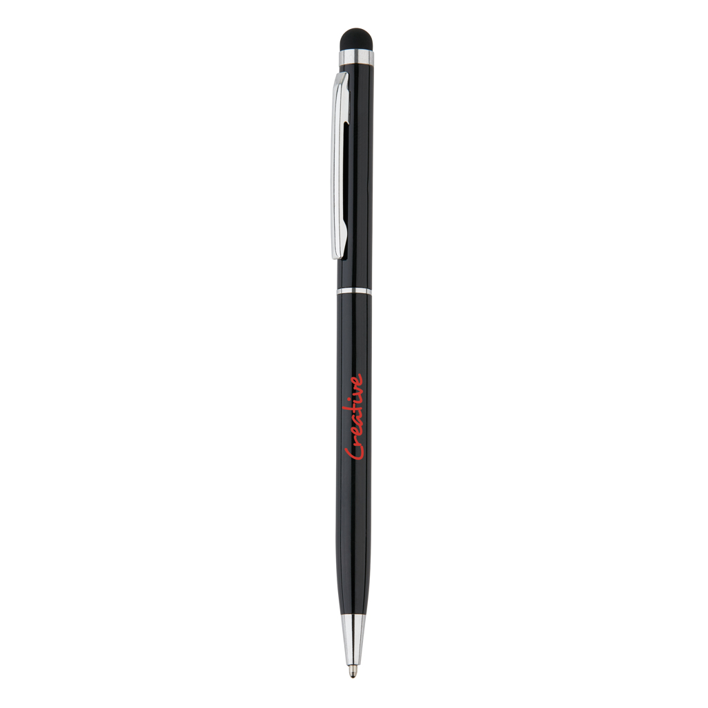 XD Collection Aluminium-Kugelschreiber mit Stylus und Drehmechanik