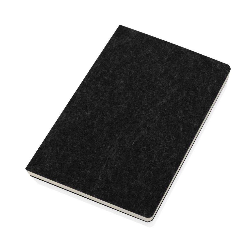 XD Collection Phrase A5-Notizbuch aus recyceltem Filz, GRS-zertifiziert XD Collection Phrase A5-Notizbuch aus recyceltem Filz, GRS-zertifiziert