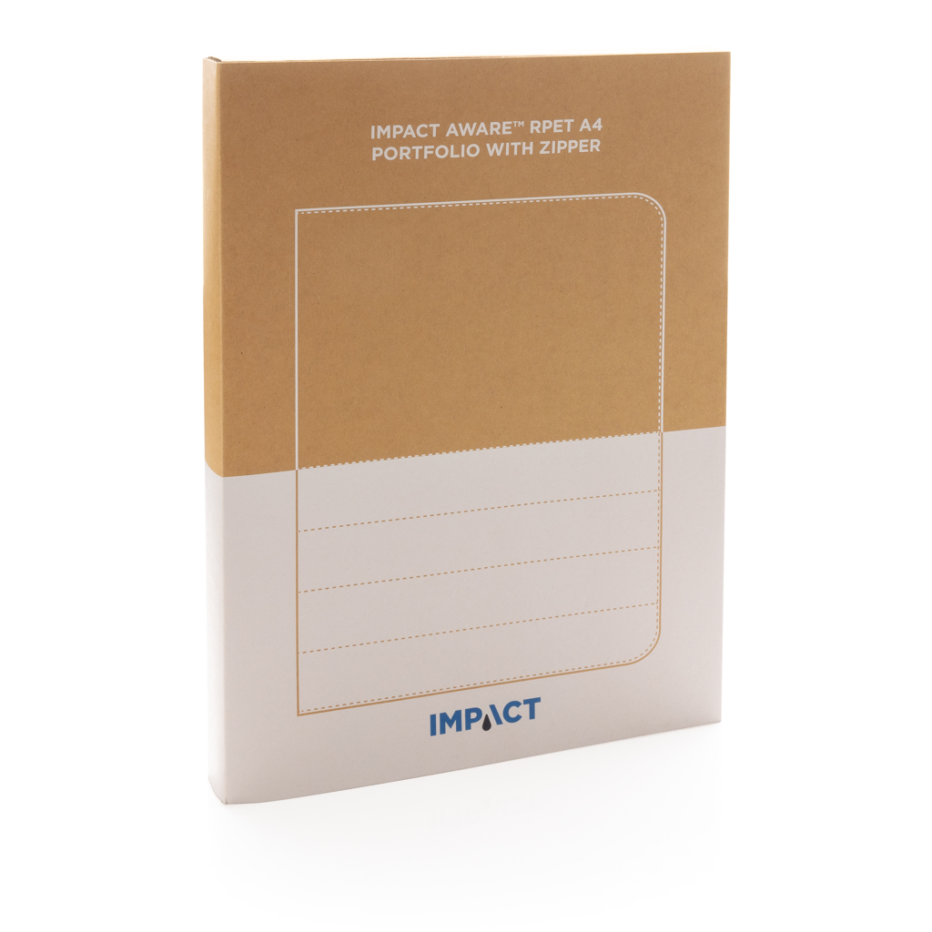 XD Xclusive Impact AWARE RPET A4 Portfolio mit Reißverschluss XD Xclusive Impact AWARE RPET A4 Portfolio mit Reißverschluss