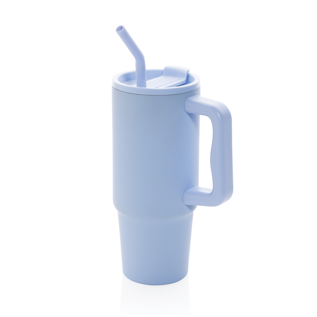 XD Collection Embrace Deluxe Thermobecher 900 ml aus RCS-recyceltem Edelstahl, gravur- und druckfähig