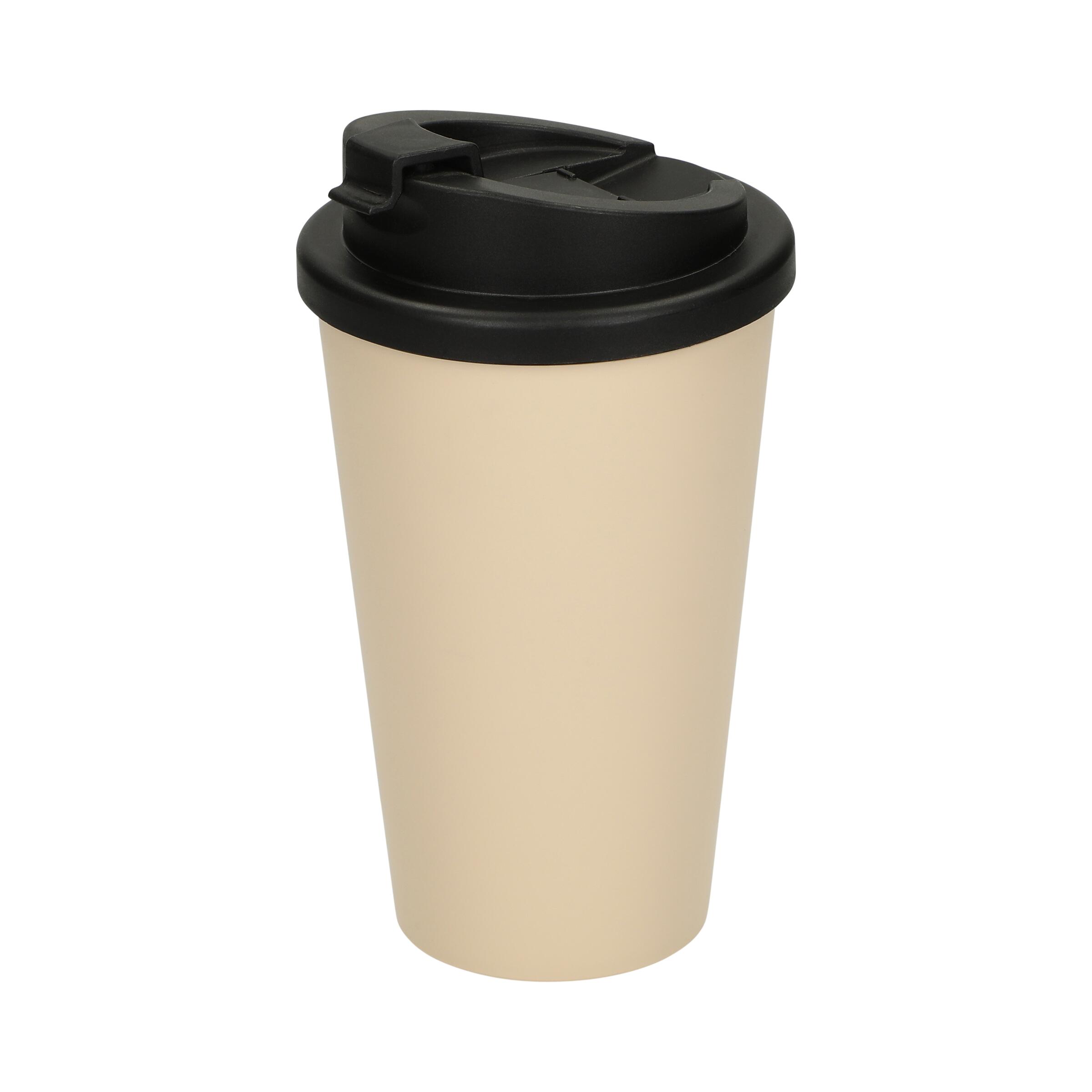 Bio-Kaffeebecher "Premium Deluxe" – aprikose