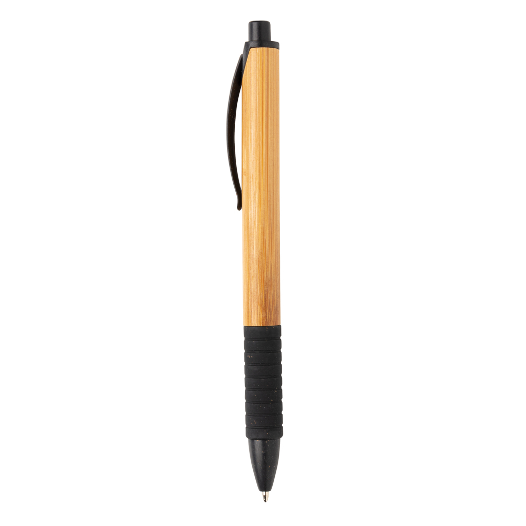 Bambus & Weizenstroh Stift mit Gravur oder Tampondruck Bambus & Weizenstroh Stift mit Gravur oder Tampondruck