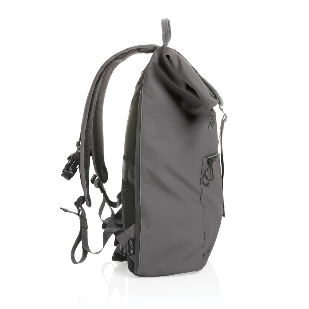 XD Collection Impact AWARE RPET Laptop-Rucksack 15,6 Zoll – wasserabweisend, mit Logo veredelbar