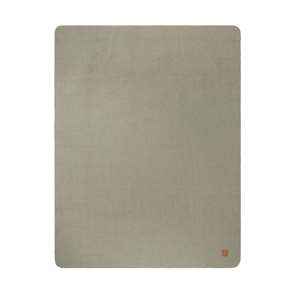 VINGA Moulton Decke aus 100% GRS-rPET, 170 × 130 cm, mit Logo-Veredelung