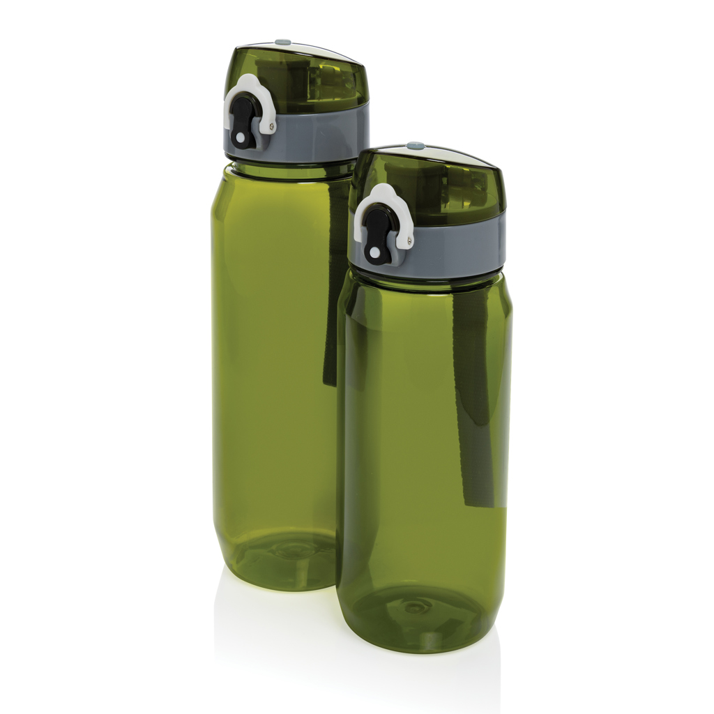 Yide Wasserflasche 800 ml aus 73 % recyceltem RCS-rPET, bedruckbar