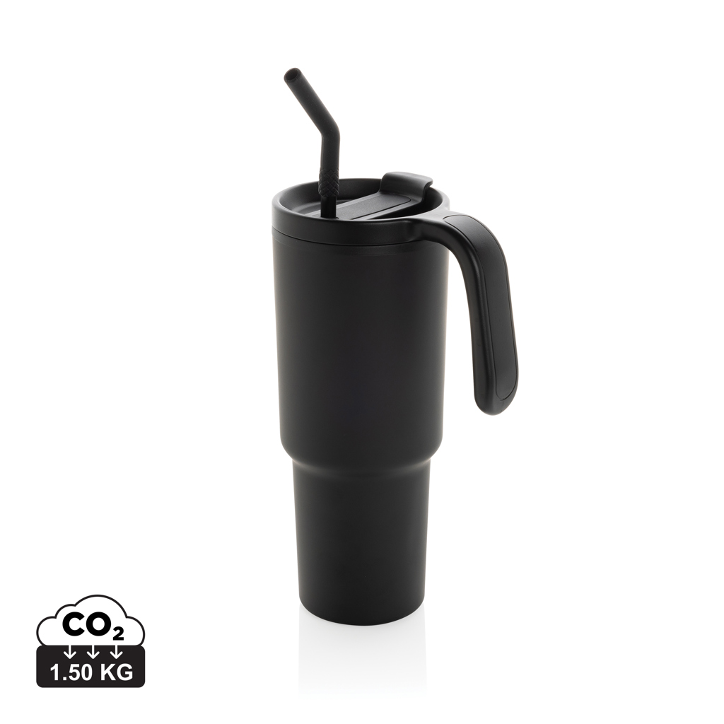 XD Collection Graphic 360 Becher 900 ml — RCS-recycelter Edelstahl, mit 360°-Rundum-Digitaldruck XD Collection Graphic 360 Becher 900 ml — RCS-recycelter Edelstahl, mit 360°-Rundum-Digitaldruck