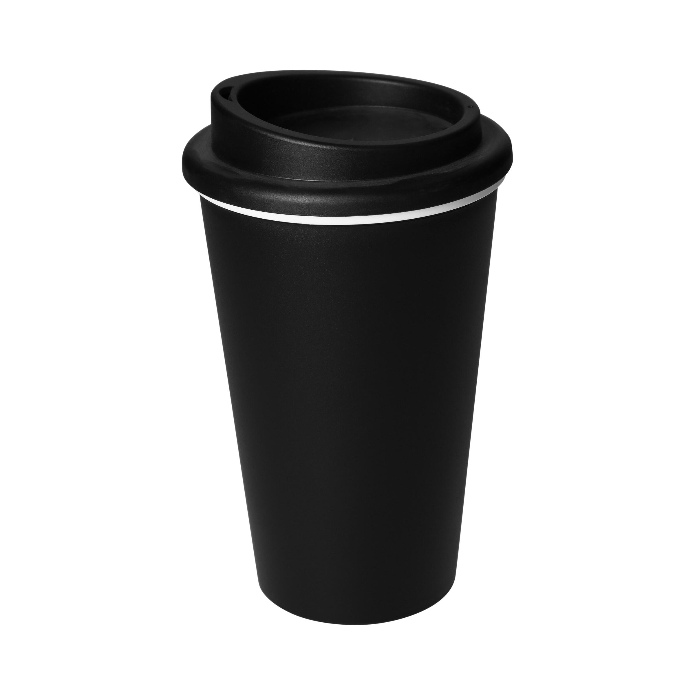 Kaffeebecher "Premium" – schwarz