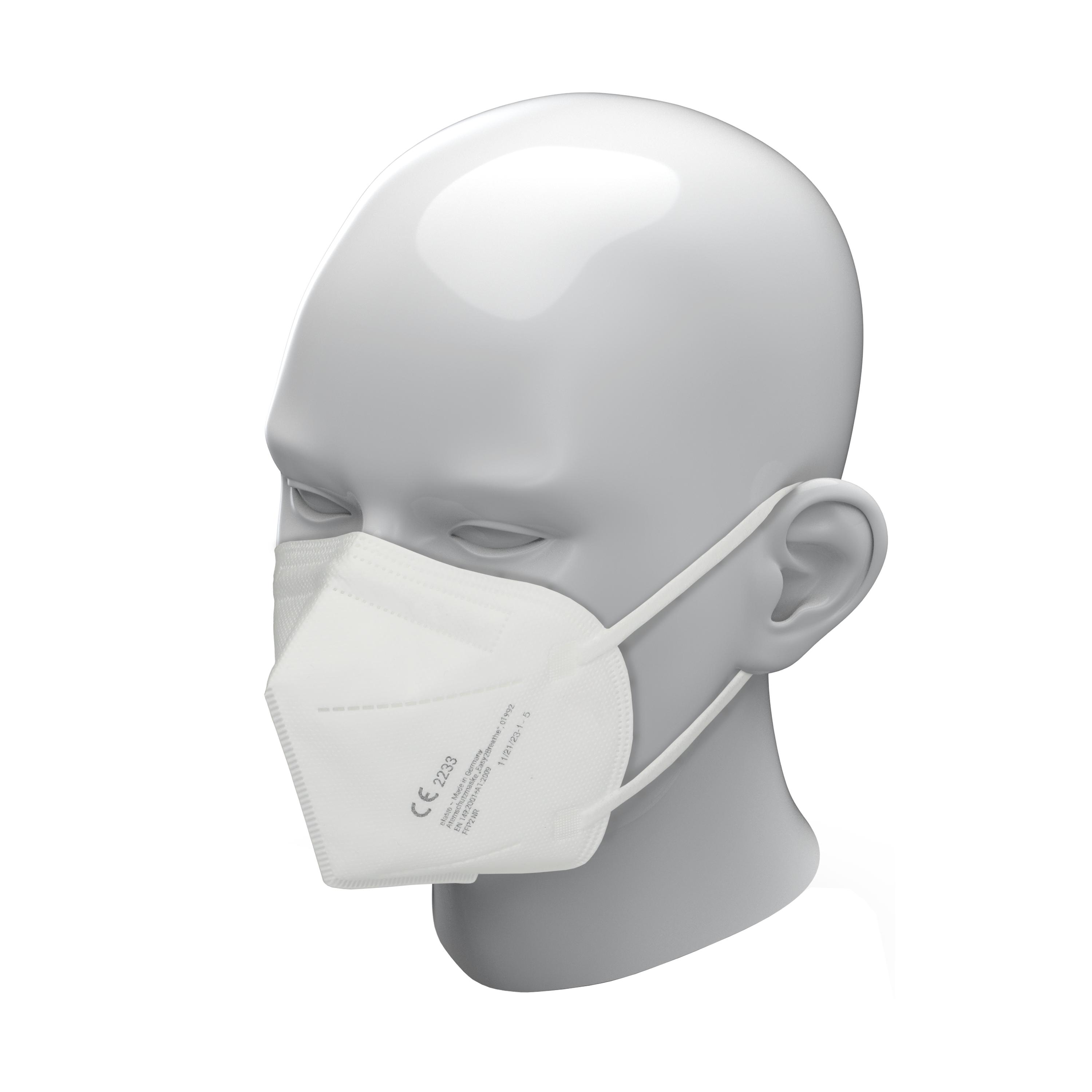 Atemschutzmaske "Easy2breathe" FFP2 NR,nur CE, 10er Set – DET2 Atemschutzmaske "Easy2breathe" FFP2 NR,nur CE, 10er Set