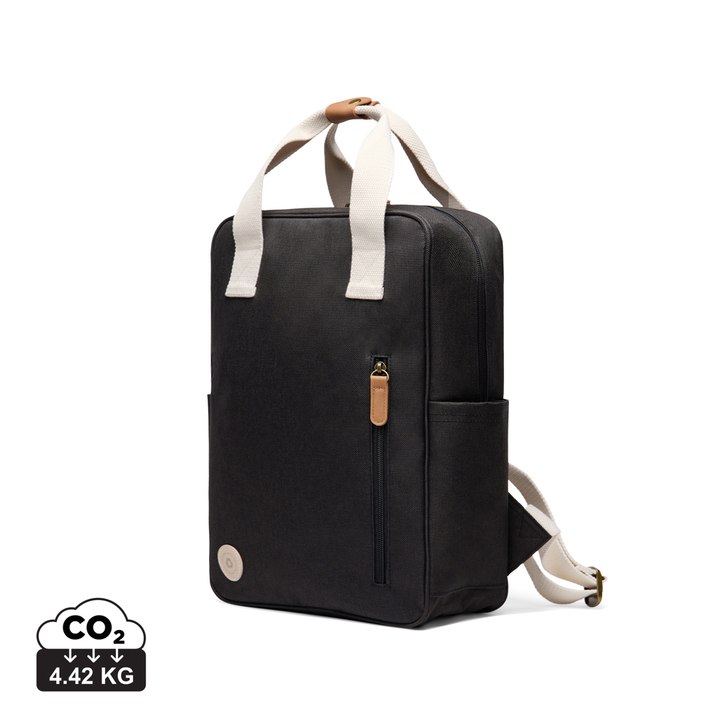 VINGA Sortino RCS Rucksack aus recyceltem Polyester – mit Logo bedruckbar VINGA Sortino RCS Rucksack aus recyceltem Polyester – mit Logo bedruckbar