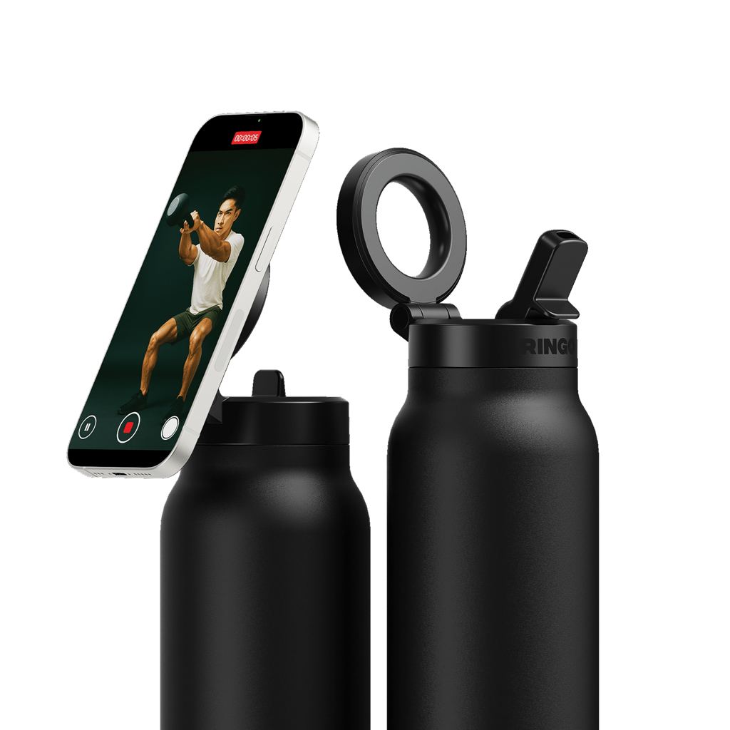 Ringo Pro Thermoflasche 710 ml mit MagSafe-Handyhalterung – gravierbar und bedruckbar Ringo Pro Thermoflasche 710 ml mit MagSafe-Handyhalterung – gravierbar und bedruckbar
