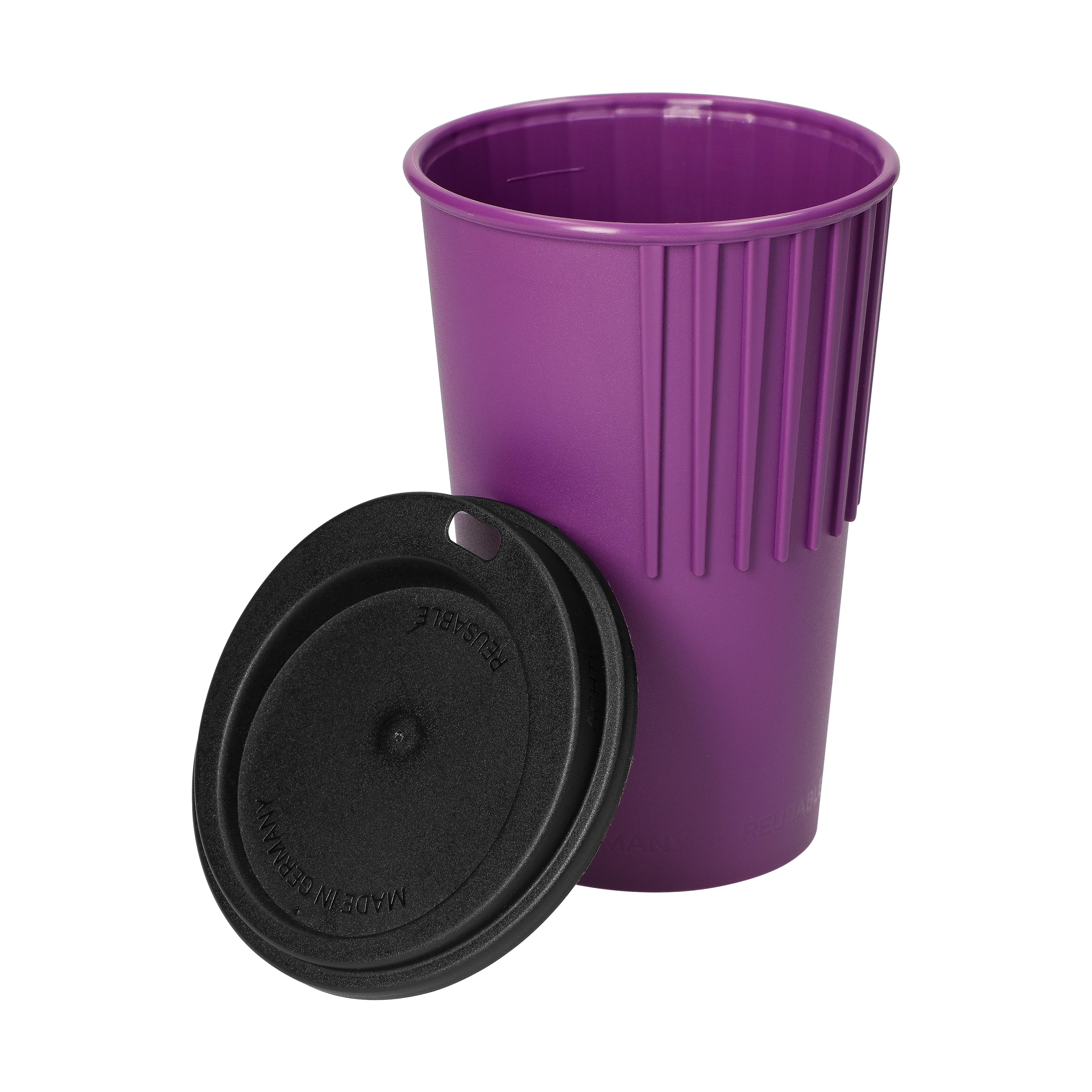 Riffel-Kaffeebecher "ToGo", 300 ml – DET2 Riffel-Kaffeebecher "ToGo", 300 ml