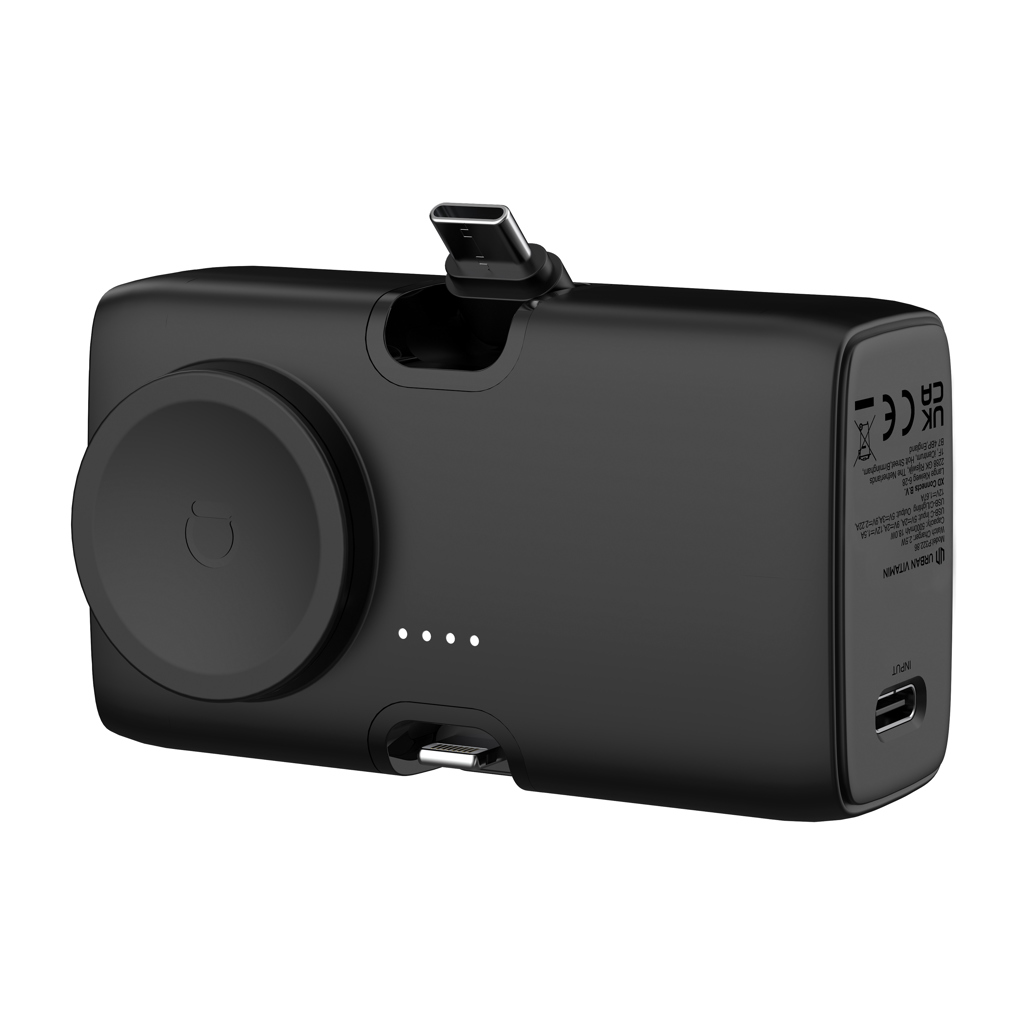 Urban Vitamin San Diego 20W PD Powerbank mit Apple Watch Ladegerät — bedruckbar