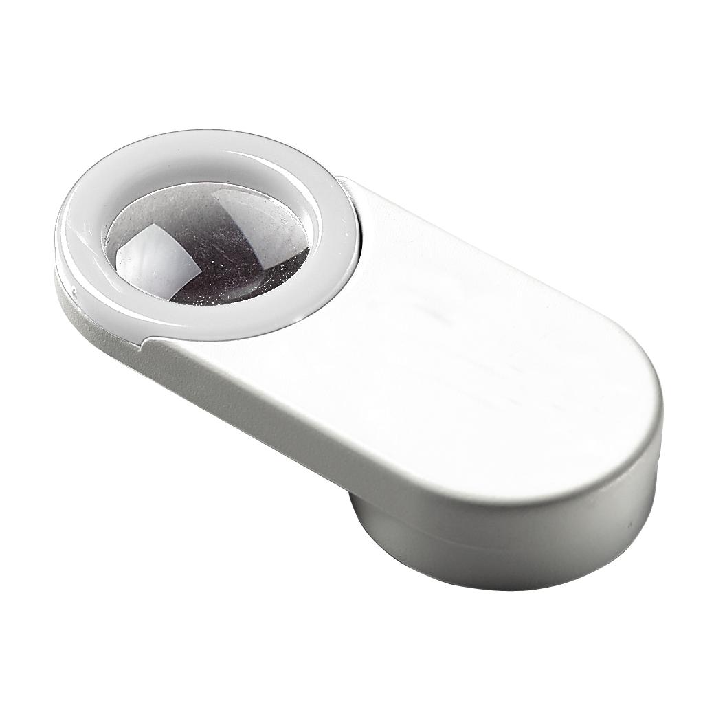 Magnet "Lupe" – weiss Magnet "Lupe" – weiss