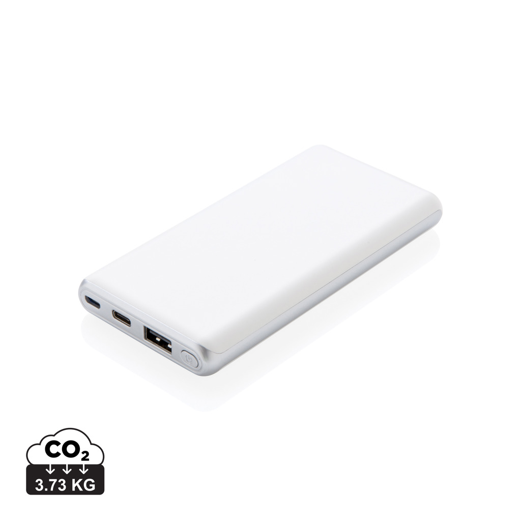 Powerbank 10.000 mAh PD | USB-C Schnellladen – weiß Powerbank 10.000 mAh PD | USB-C Schnellladen – weiß