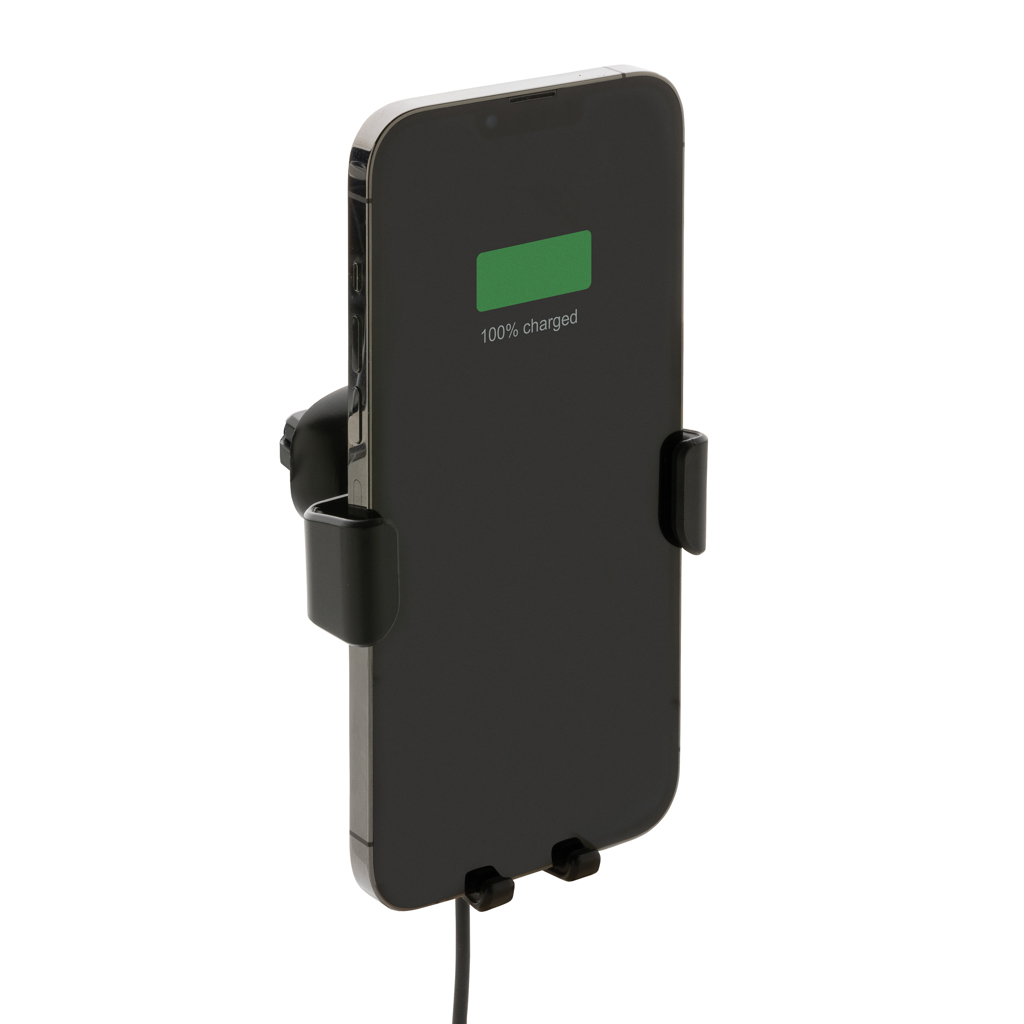 XD Collection Wireless Car Charger 10W aus recyceltem ABS (RCS)