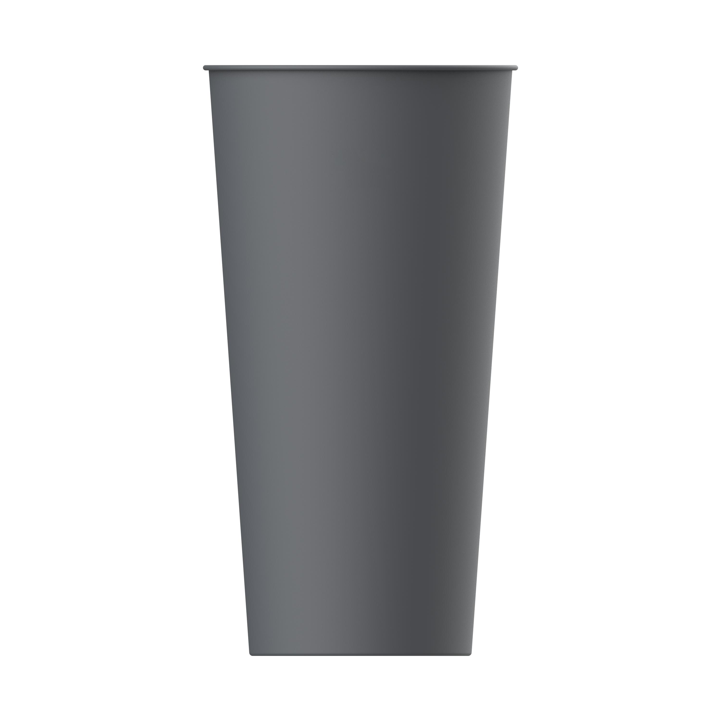 Bio-Trinkbecher "Colour" 0,5 l – TopView_Schiefer Bio-Trinkbecher "Colour" 0,5 l