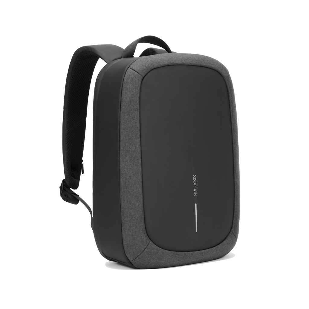 XD Design Bobby Edge Anti-Diebstahl-Rucksack aus R-PET mit RFID-Schutz und Logo-Veredelung