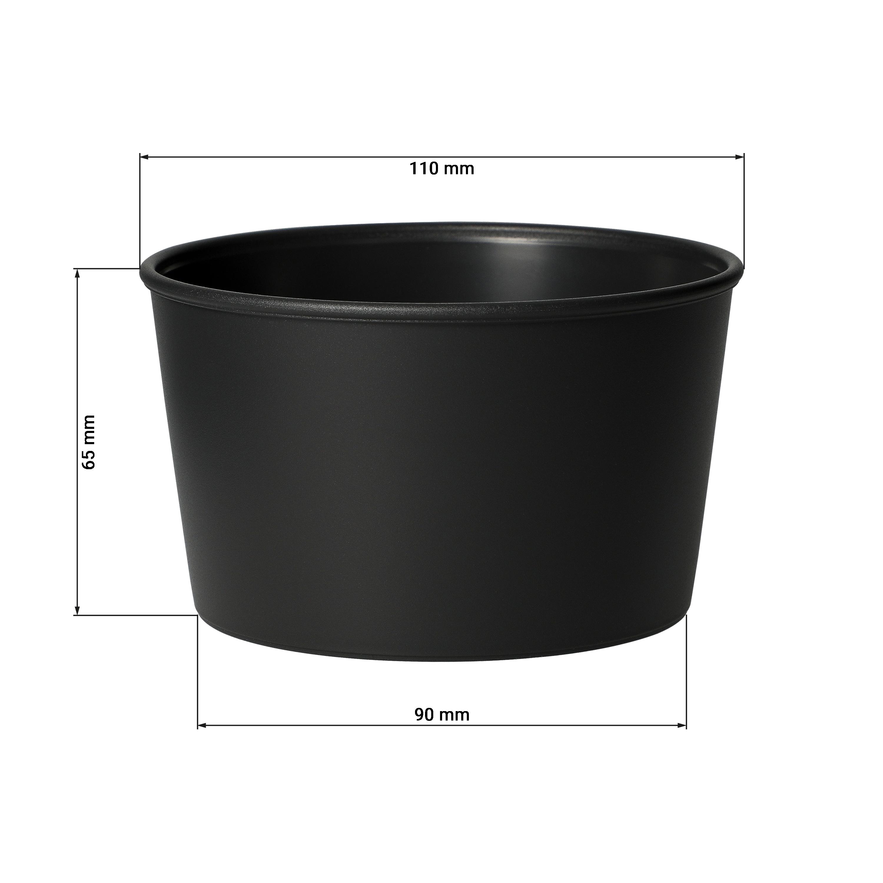 Mehrwegbecher "ToGo", 460 ml, elastoNature – DET1_Schiefer Mehrwegbecher "ToGo", 460 ml, elastoNature