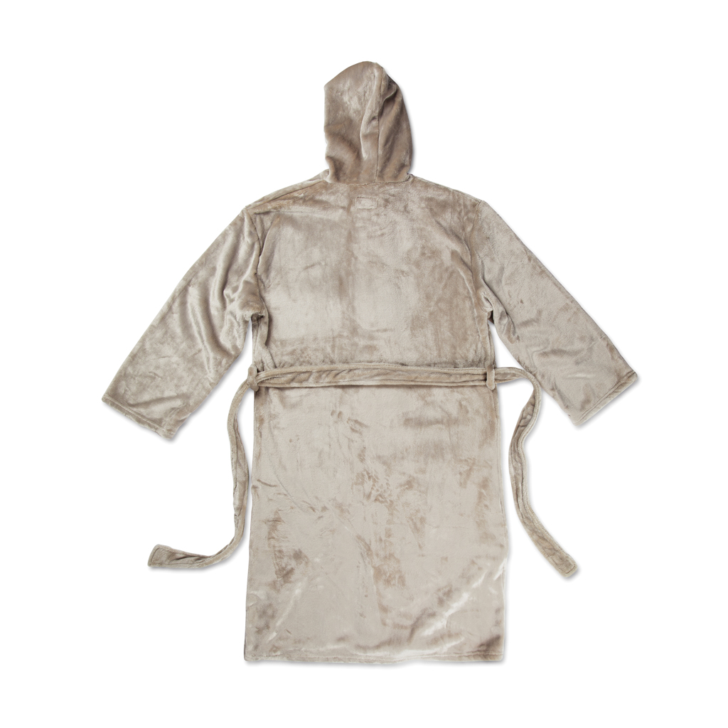 VINGA Louis Bademantel L/XL aus recyceltem PET, GRS-zertifiziert, mit Logoveredelung VINGA Louis Bademantel L/XL aus recyceltem PET, GRS-zertifiziert, mit Logoveredelung