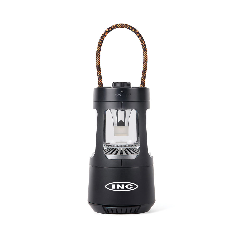 Nordic Drift Everest Campinglaterne mit 10-W-Lautsprecher, IPX4 – mit Logo bedruckbar