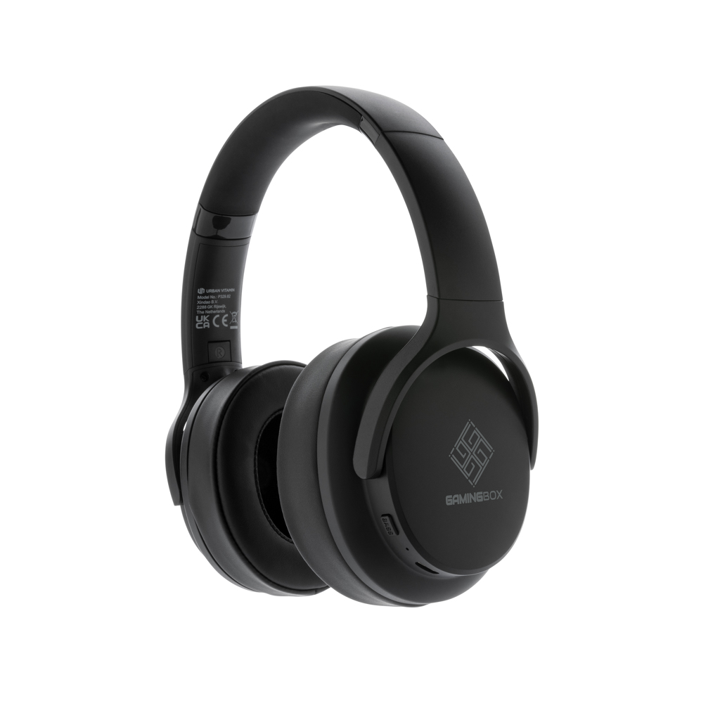 Urban Vitamin Palo Alto Bluetooth-Kopfhörer aus RCS-recyceltem ABS Urban Vitamin Palo Alto Bluetooth-Kopfhörer aus RCS-recyceltem ABS