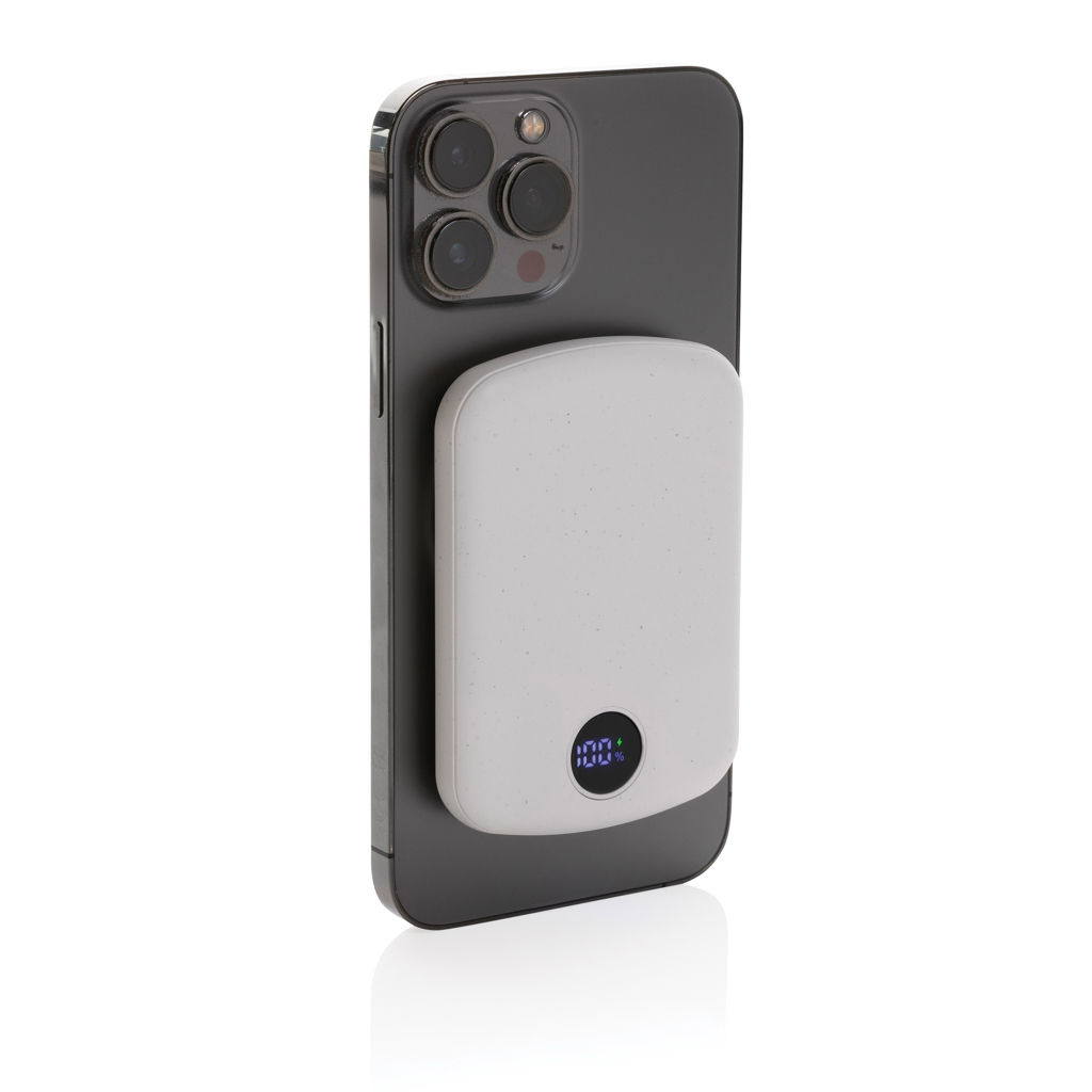 MagBoost 5000mAh magnetische RCS Powerbank – Kompaktes Event-Giveaway