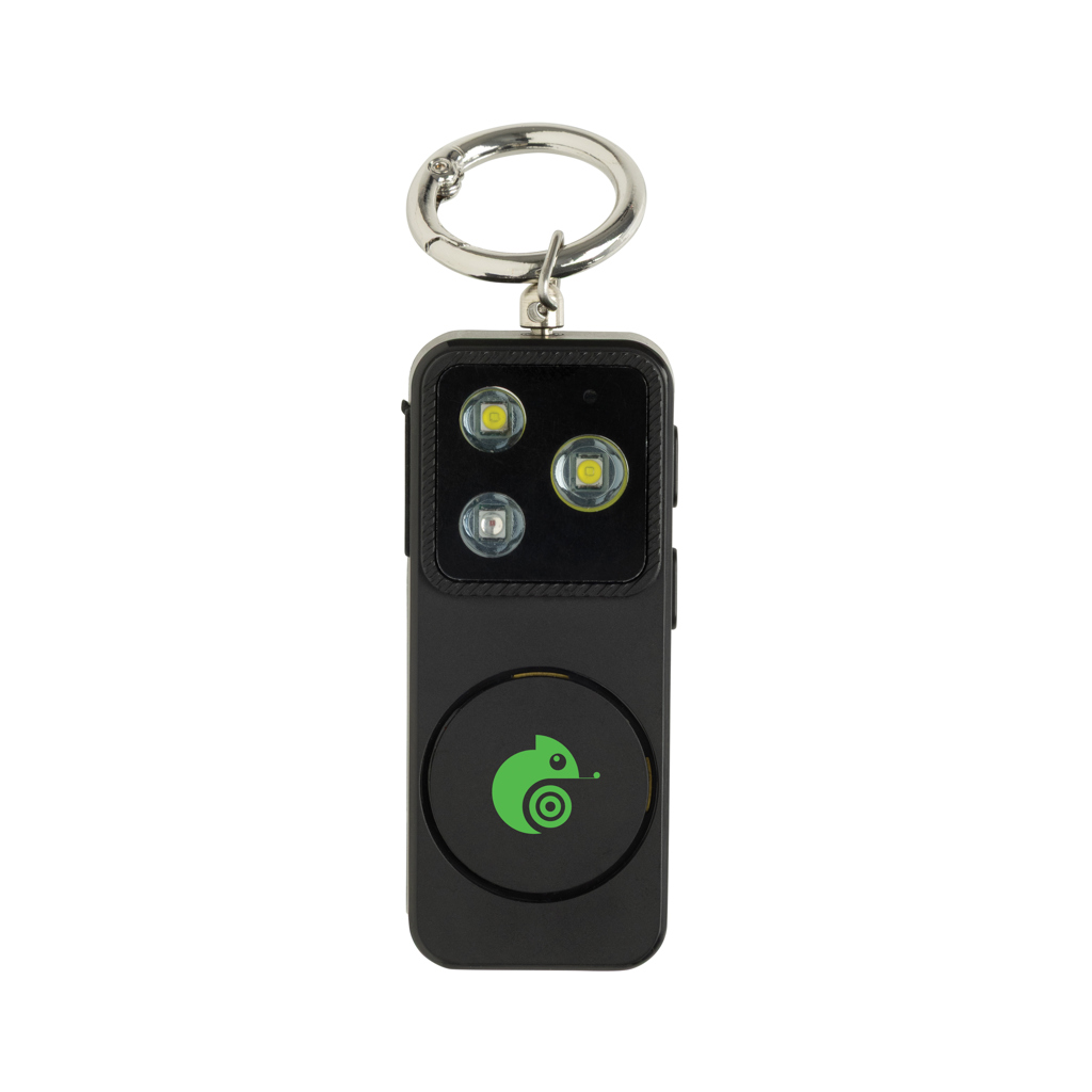 XD Collection GuardBuddy Personenalarm 150 dB mit USB-C-Akku, mit Logo bedruckbar