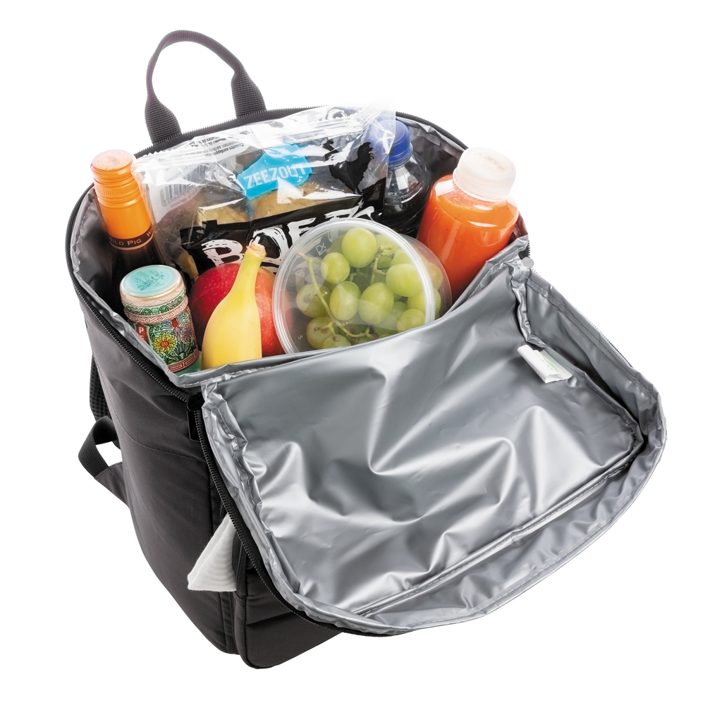 Impact AWARE RPET Kühl-Rucksack — 6 Flaschen / 24 Dosen, PVC-frei
