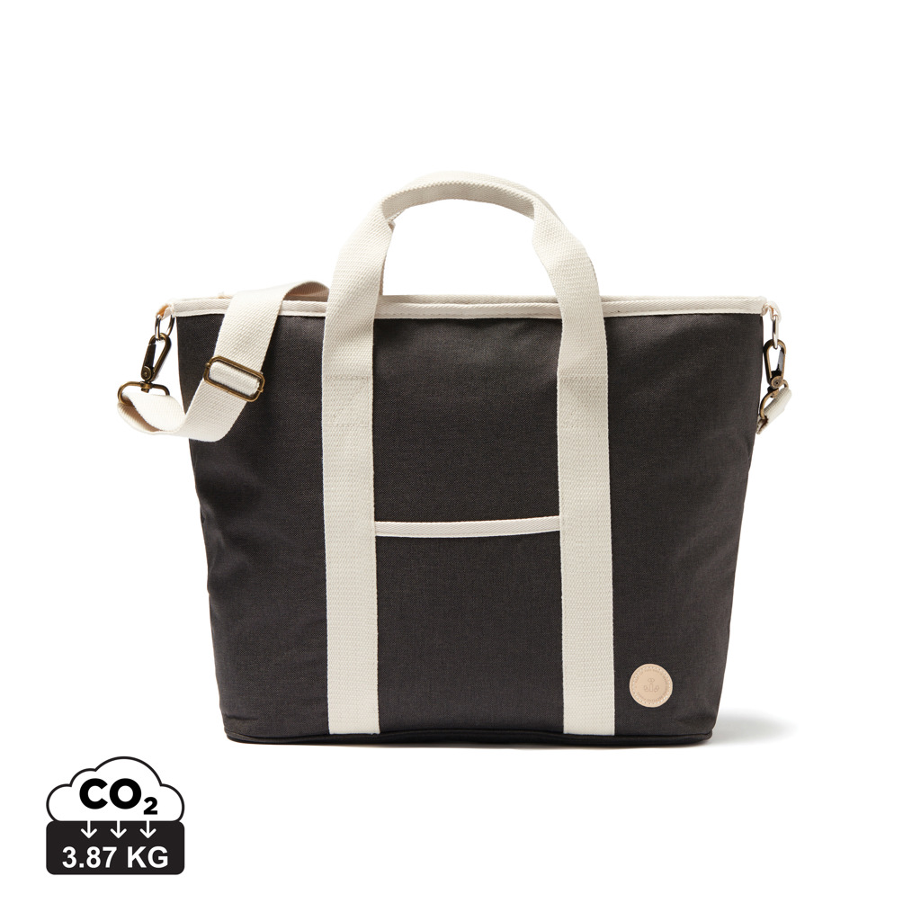 VINGA Sortino Tote-Cooler Kühltasche schwarz, bedruckbar