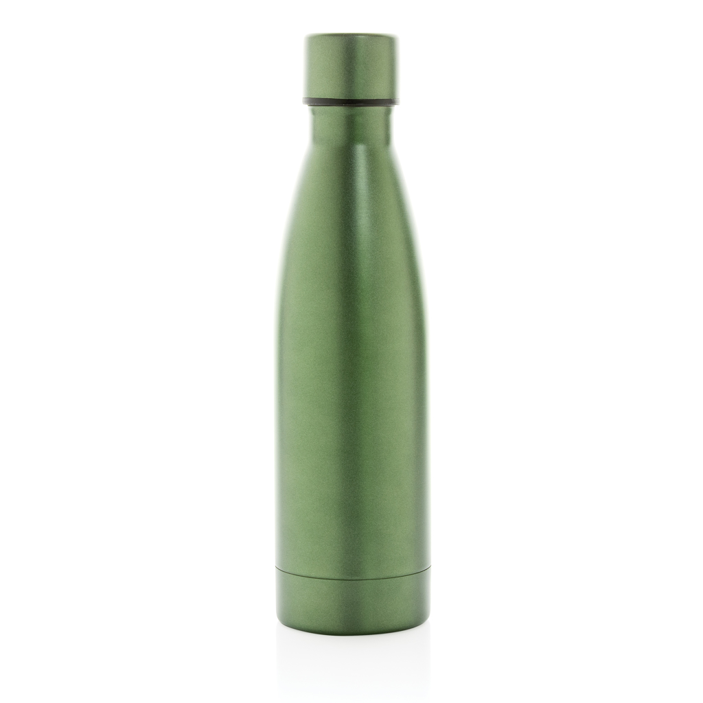 XD Collection RCS recycelte Edelstahl-Vakuumflasche 500 ml (mit Logo)