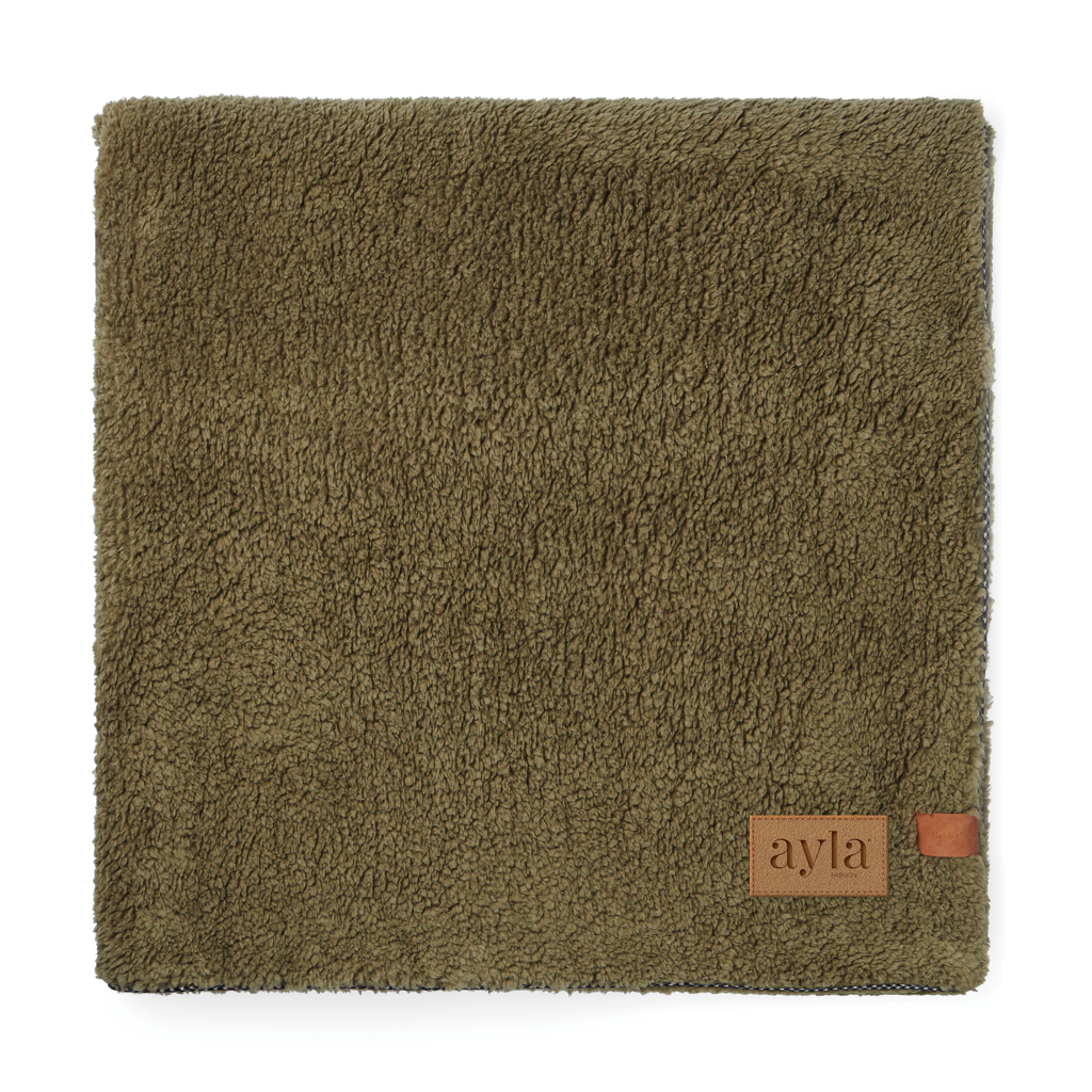 VINGA Maine Doppelflor-Decke aus 65 % recyceltem Polyester (GRS), 170 × 130 cm