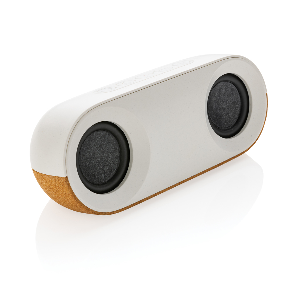 Oregon 10W Bluetooth-Lautsprecher aus FSC-Kork und RCS-recyceltem ABS