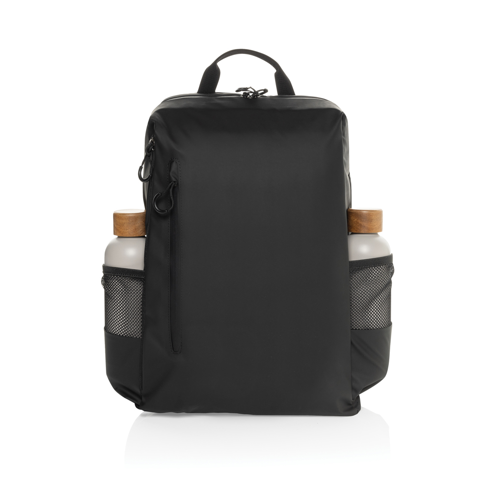 XD Xclusive Lima Aware RPET Laptop-Rucksack 15,6 Zoll, schwarz, mit Logo veredelbar XD Xclusive Lima Aware RPET Laptop-Rucksack 15,6 Zoll, schwarz, mit Logo veredelbar