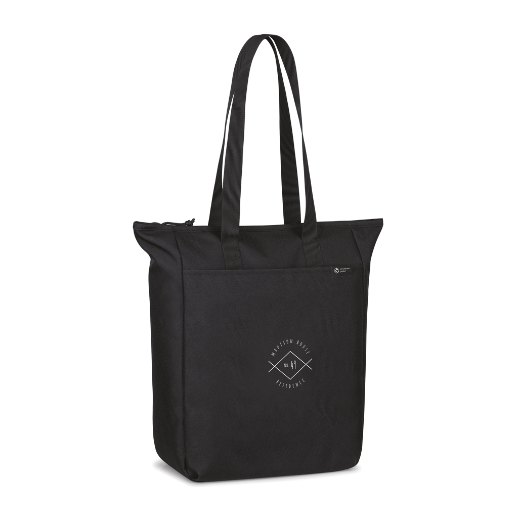 XD Collection Renew AWARE rPET Tragetasche mit Reißverschluss, bedruckbar