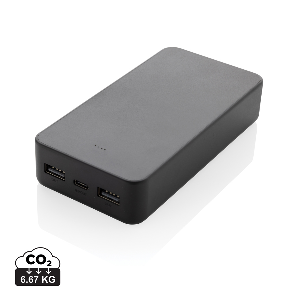 XD Collection Boostcore Powerbank 20.000 mAh aus RCS-recyceltem ABS XD Collection Boostcore Powerbank 20.000 mAh aus RCS-recyceltem ABS