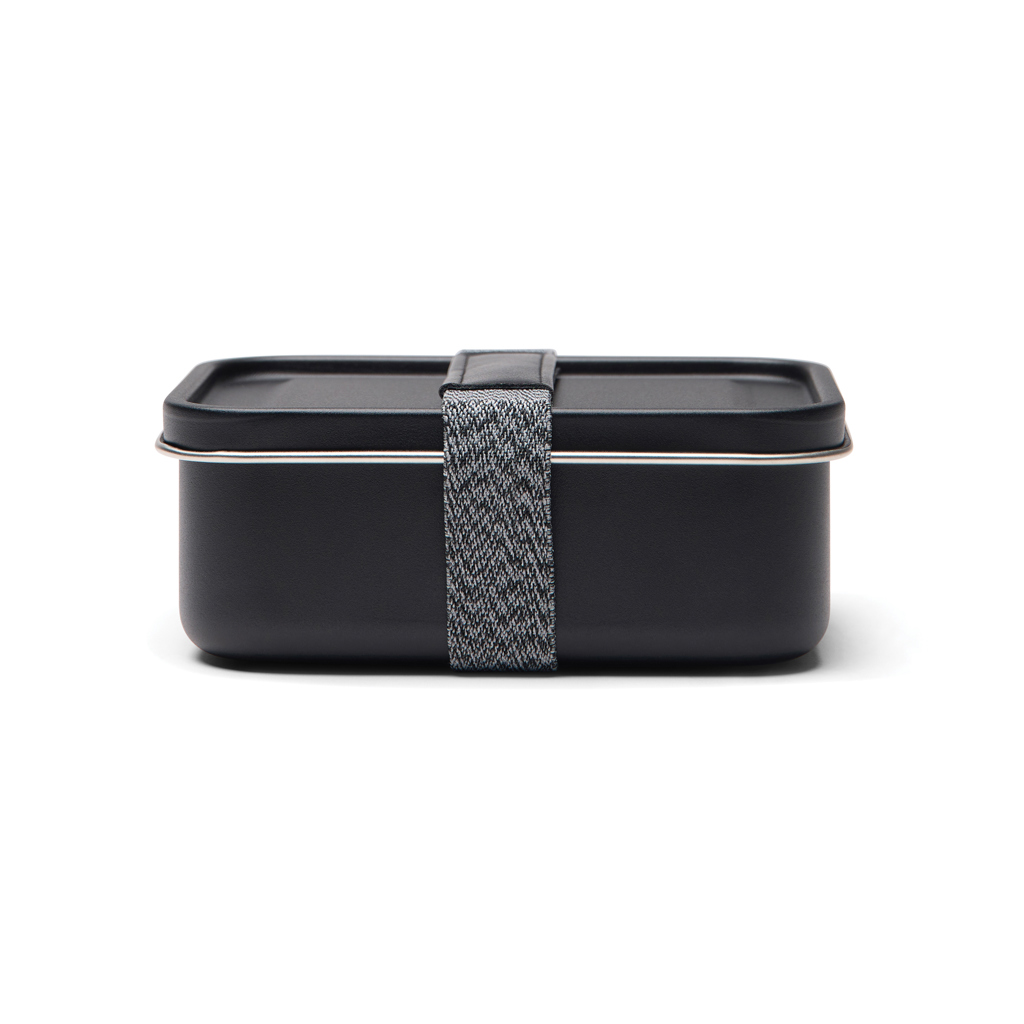 VINGA Parks Lunchbox aus RCS-Edelstahl 750 ml, schwarz, mit Logo veredelbar VINGA Parks Lunchbox aus RCS-Edelstahl 750 ml, schwarz, mit Logo veredelbar