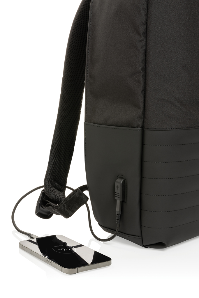 Swiss Peak AWARE Anti-Theft Laptop-Rucksack 15,6 Zoll aus rPET