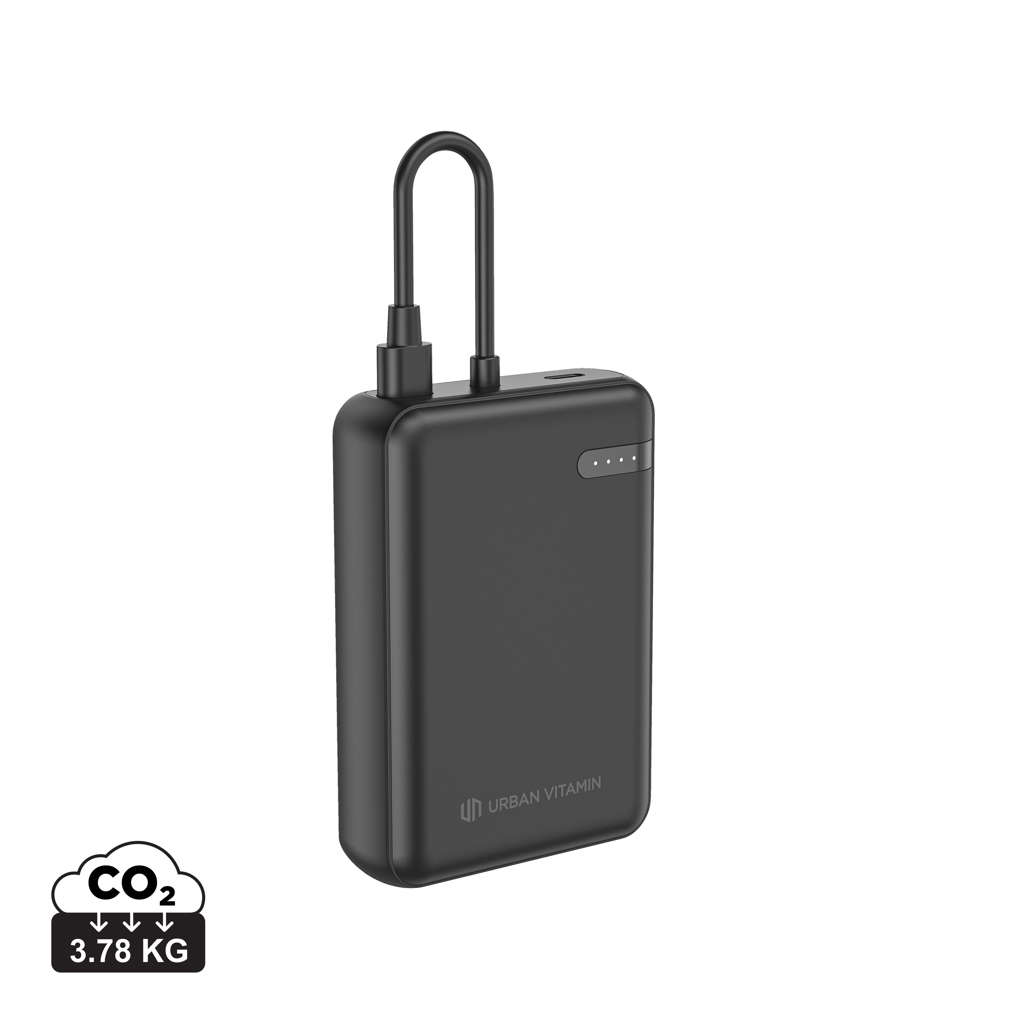 RCS-zertifizierte 10.000mAh Powerbank 20W PD – schwarz RCS-zertifizierte 10.000mAh Powerbank 20W PD – schwarz