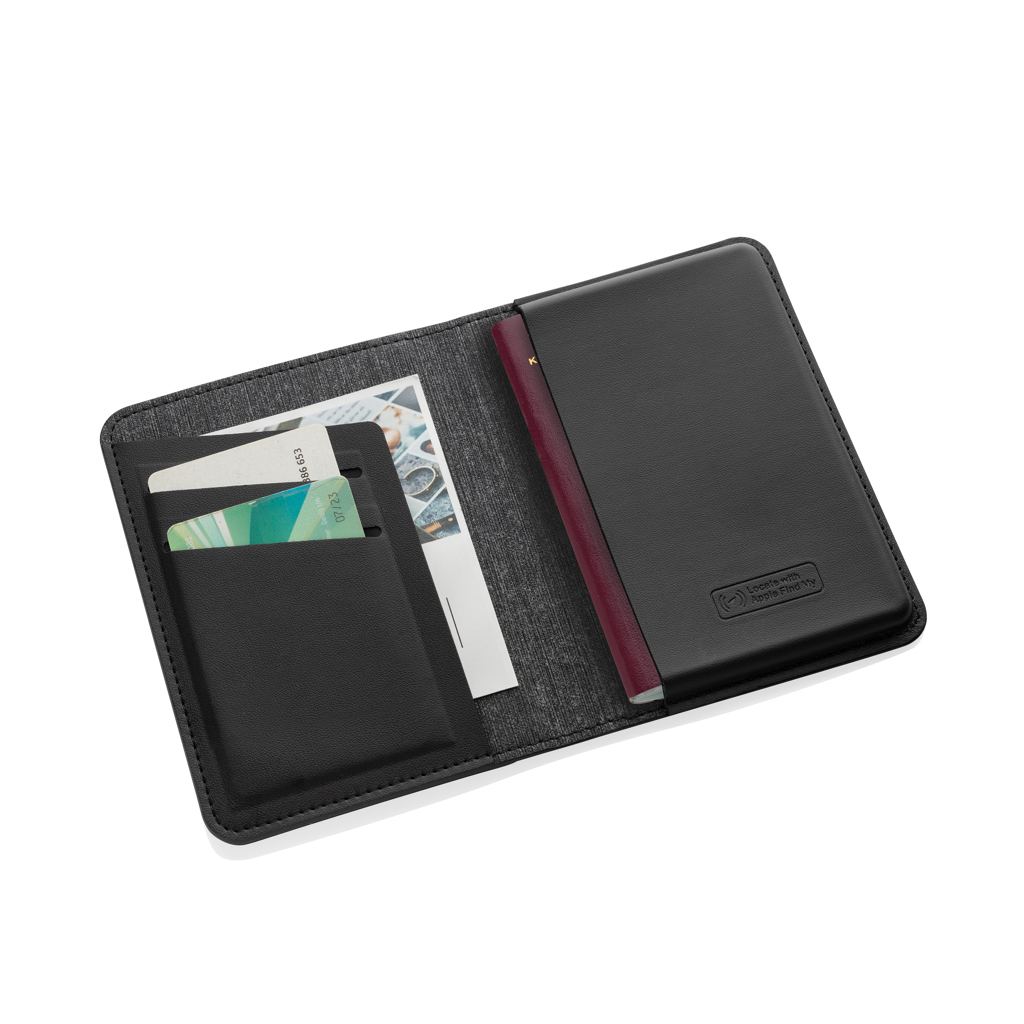 XD Collection Travelfinder Reisepass-Tasche mit Apple FindMy Tracker