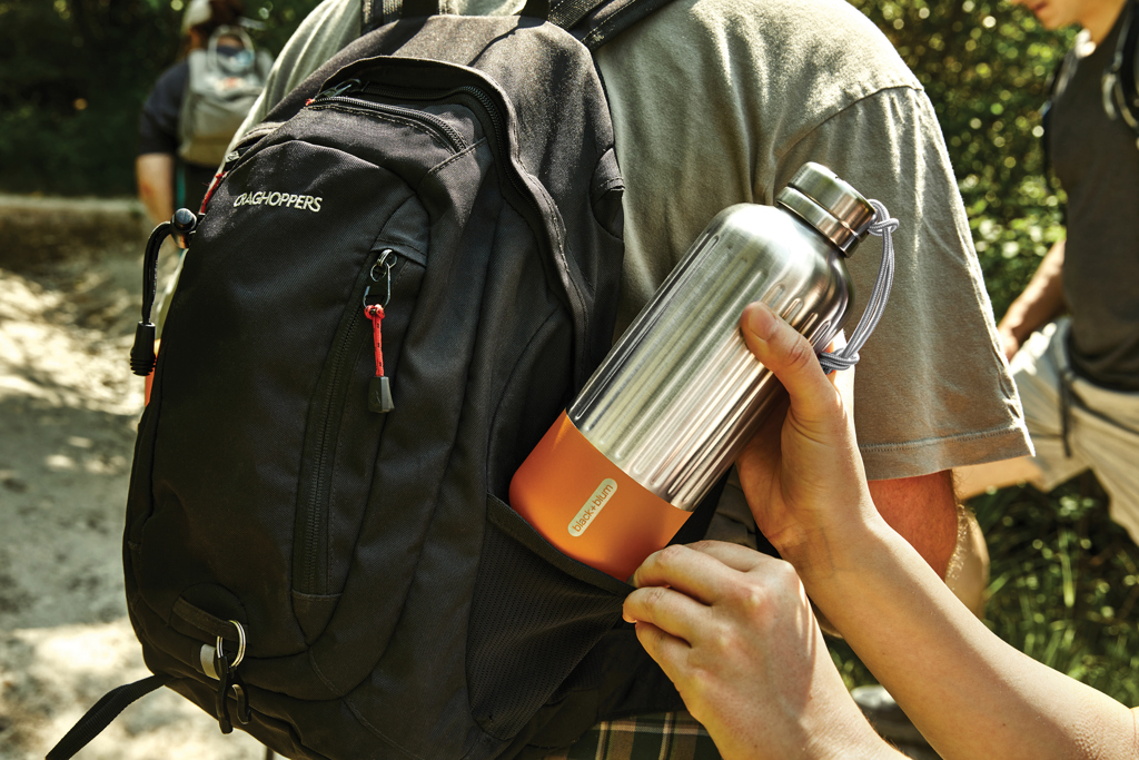 Black+Blum Isolierflasche 850 ml, auslaufsicher – orange Black+Blum Isolierflasche 850 ml, auslaufsicher – orange