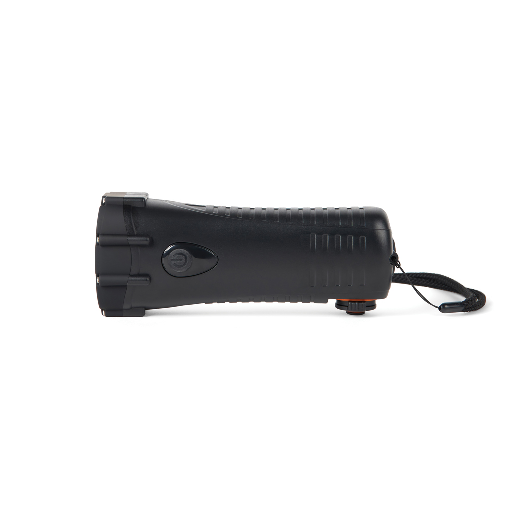 Nordic Drift Everest IPX8 Kurbel-Taschenlampe mit Powerbank, mit Logo bedruckbar