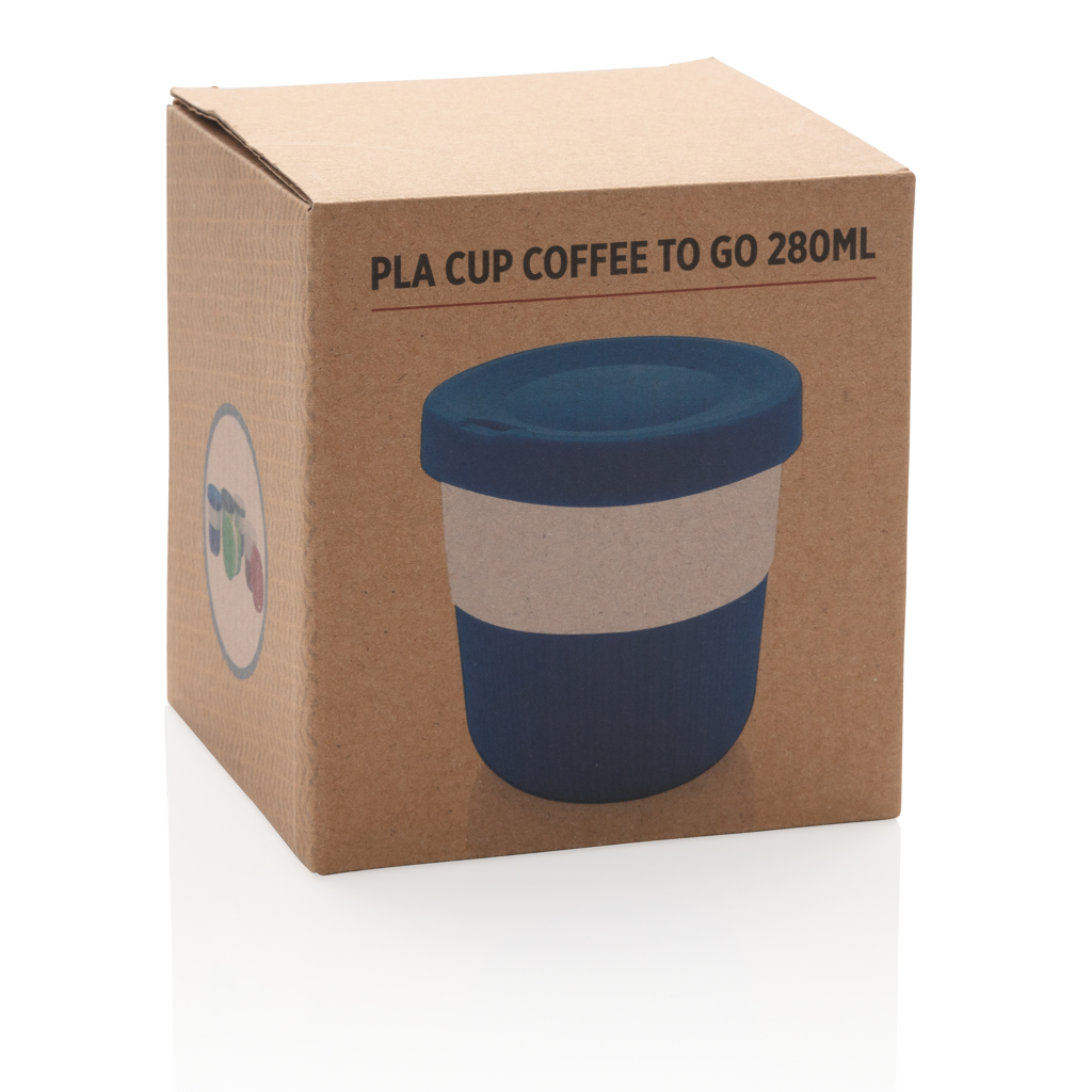 XD Collection PLA Coffee-To-Go Becher 280 ml mit Logo bedrucken