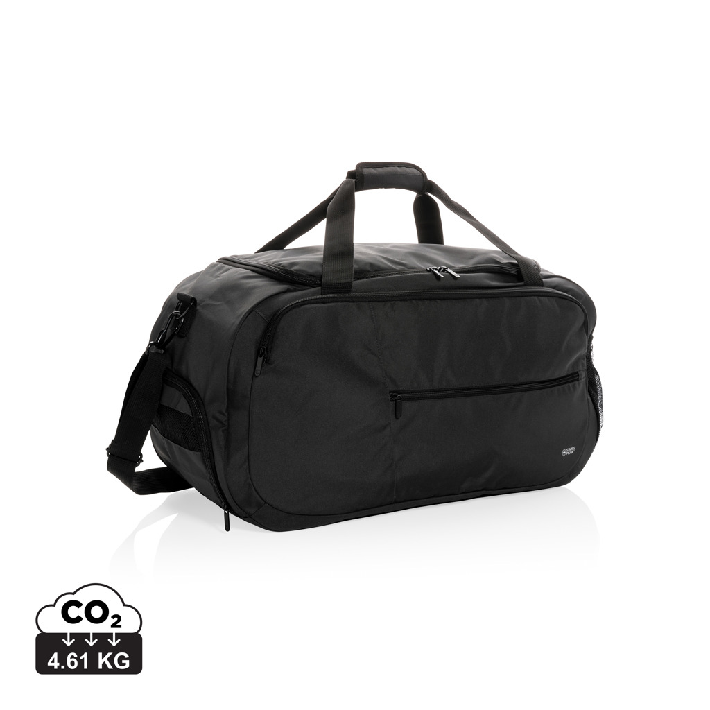 Swiss Peak AWARE RPET Sporttasche – recyceltes Polyester, bestickbar