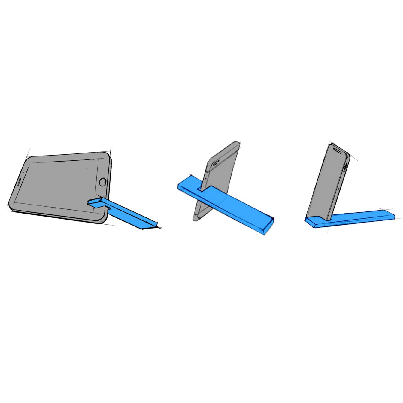 Mobile device holder "Upprett" – DET1 Mobile device holder "Upprett"