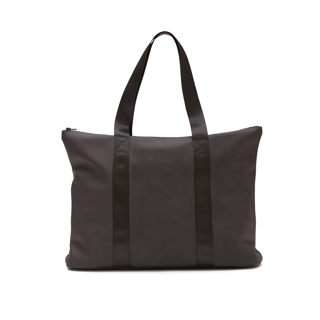 VINGA Baltimore Tote Bag aus Nubuk-PU mit Reißverschluss – bedruckbar VINGA Baltimore Tote Bag aus Nubuk-PU mit Reißverschluss – bedruckbar