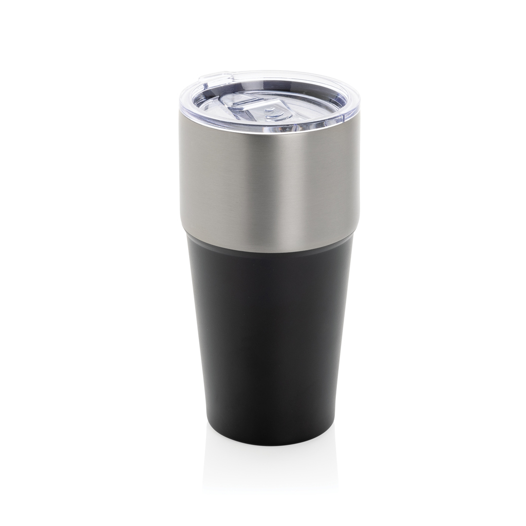 Fluid Tumbler 500 ml aus RCS-recyceltem Edelstahl, doppelwandig, mit Logo