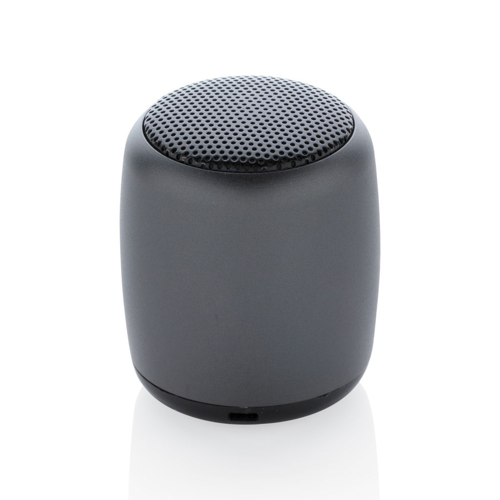 XD Collection Mini-Lautsprecher Aluminium kabellos – bedruckbar mit Logo XD Collection Mini-Lautsprecher Aluminium kabellos – bedruckbar mit Logo