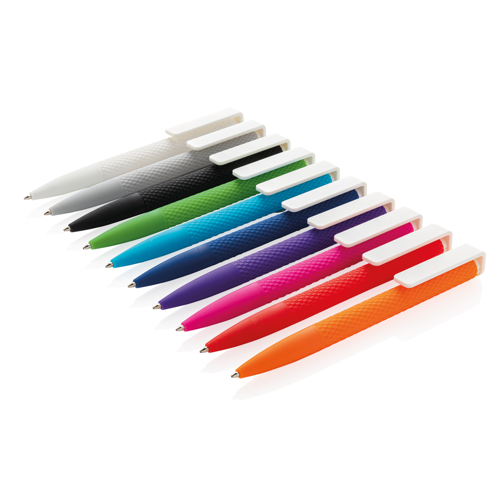X7 Smooth-Touch Kugelschreiber, Dokumental 1200m – schwarz